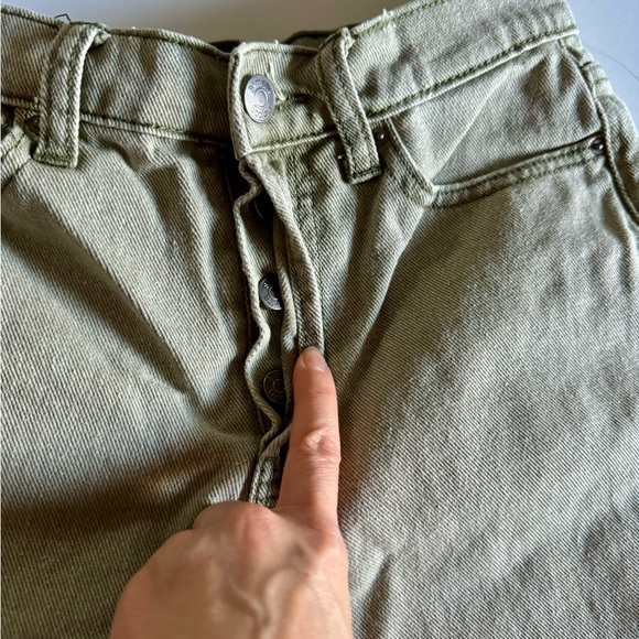 High Rise Gray Jeans - Picture 5 of 11